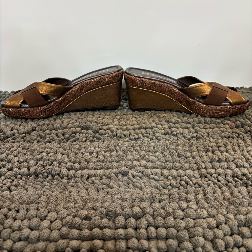 Donald J. Pliner Women's Bronze Mules - Picture 6 of 6